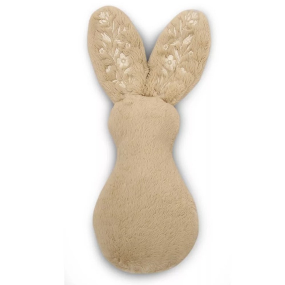 Target Bullseye Easter Bunny Pillow ~ 14" Brown with Long Floral Ears 2026 ~ NEW